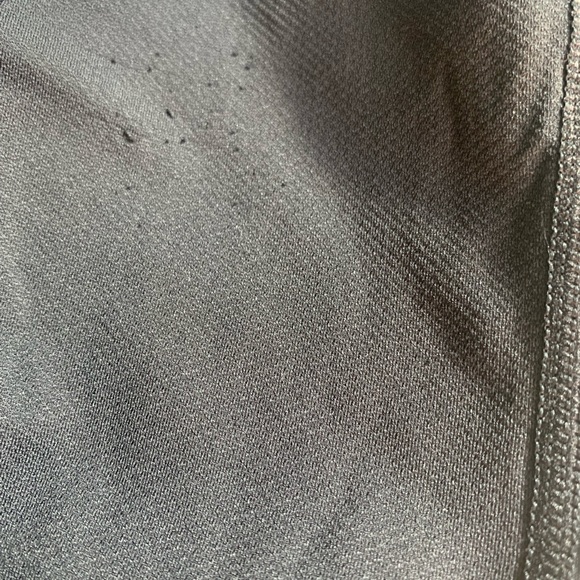 Lululemon Pace Pusher High Rise Crop Leggings Black White Animal Print Size 6 - Picture 9 of 9